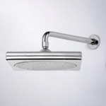 Remer 343-30-356S 9 Inch Chrome Rain Shower Head With Arm